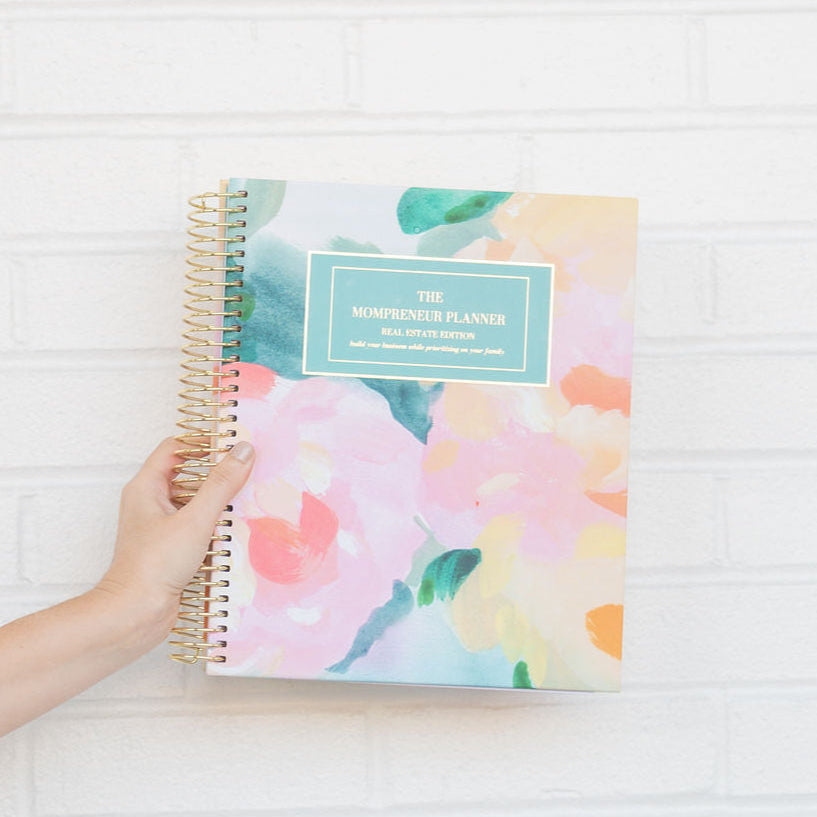 2026 "Serene Bloom" Mompreneur Planner