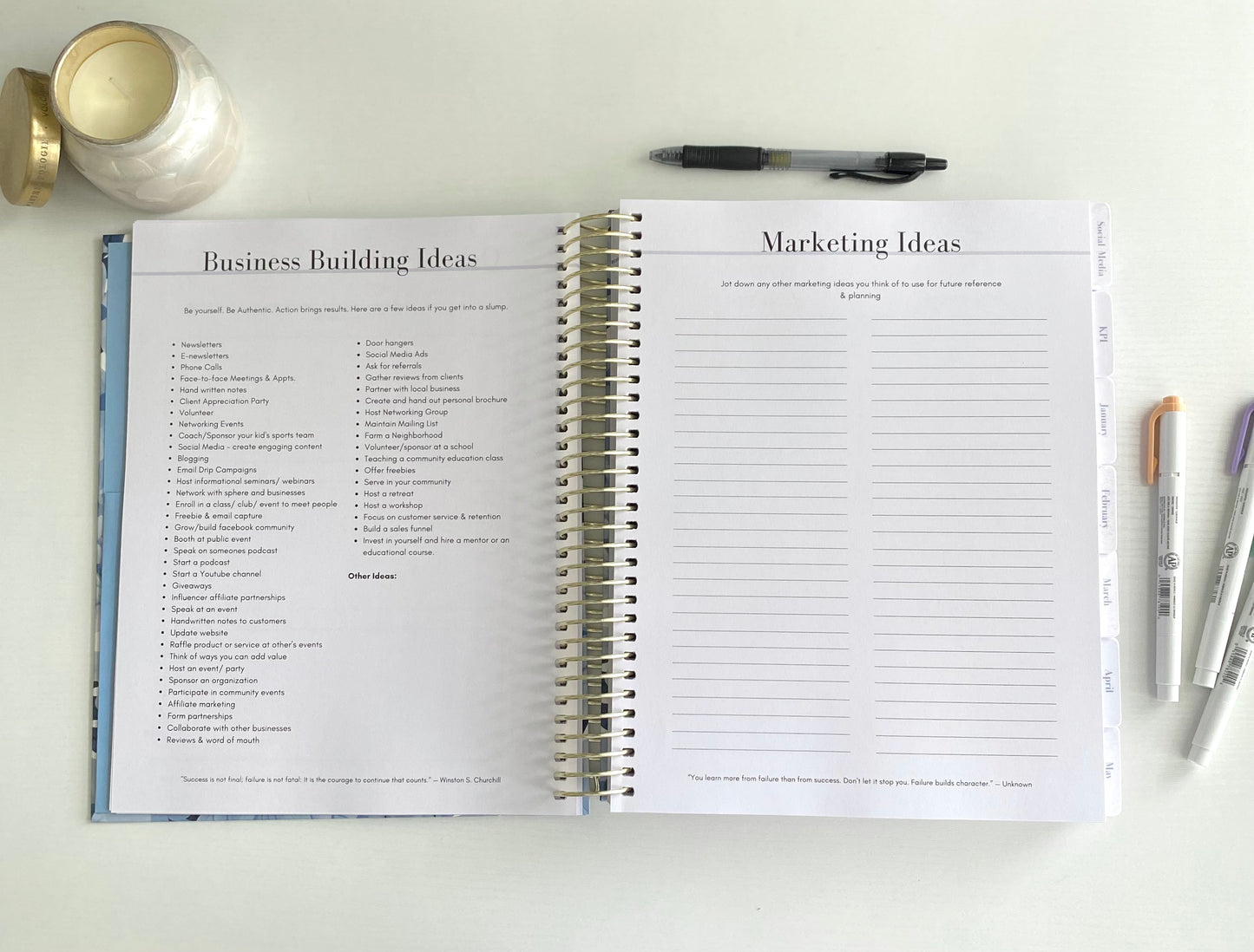 2026 "Grow In Grace" Mompreneur Planner