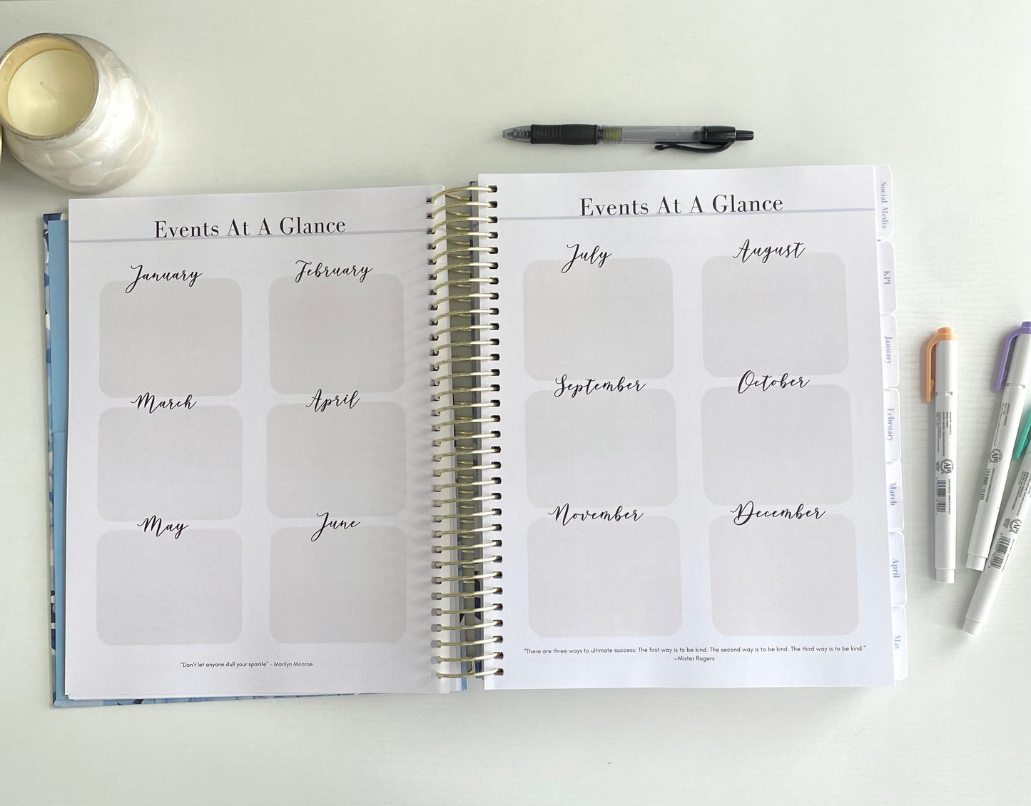 2026 "Grow In Grace" Mompreneur Planner