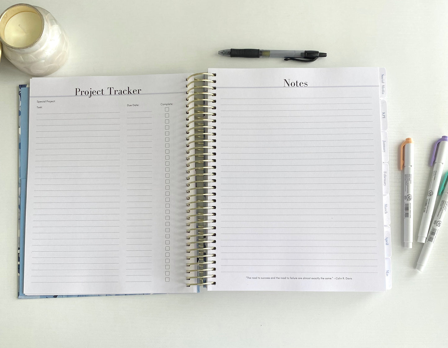 2026 "Grow In Grace" Mompreneur Planner