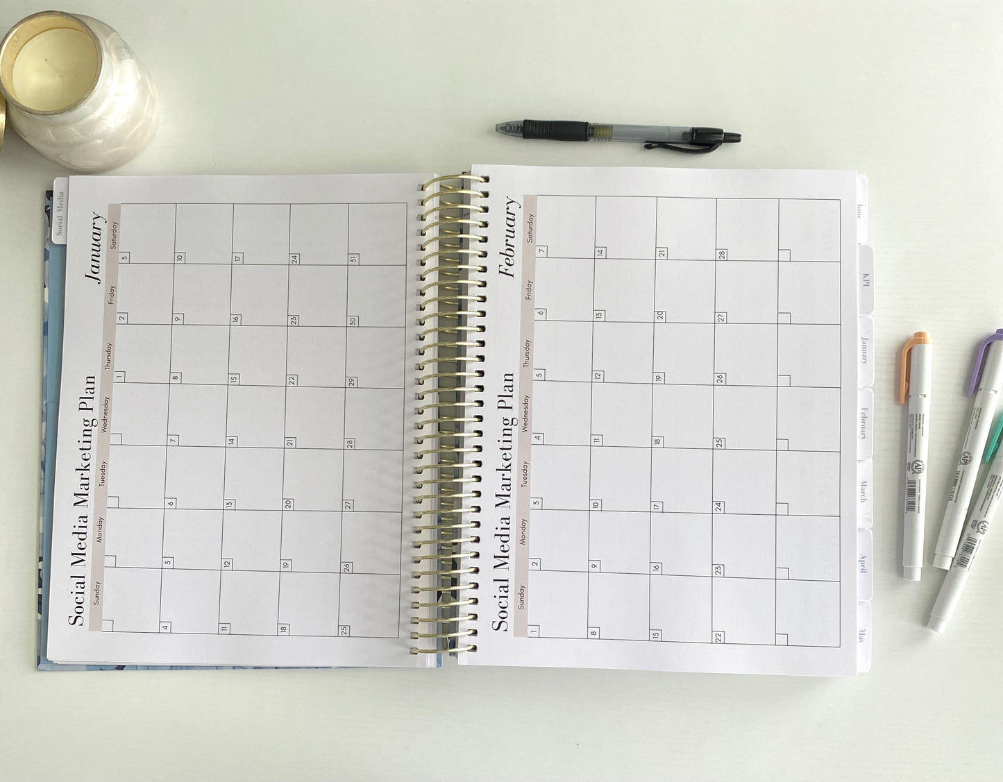 2026 "Grow In Grace" Mompreneur Planner
