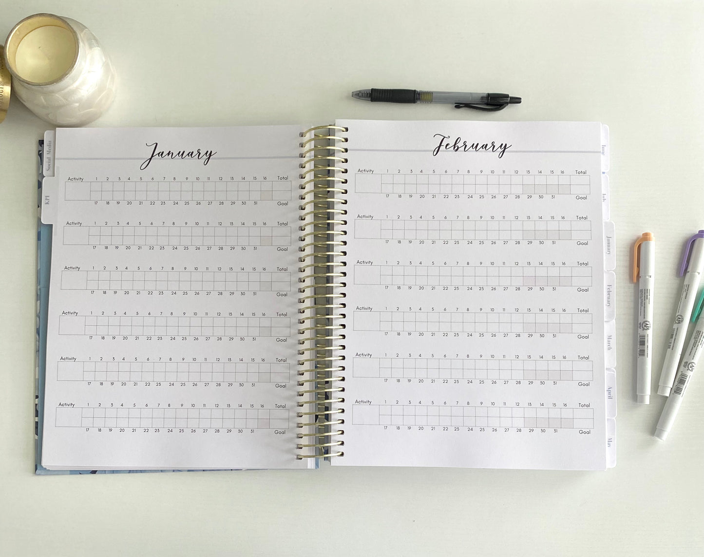 2026 "Grow In Grace" Mompreneur Planner