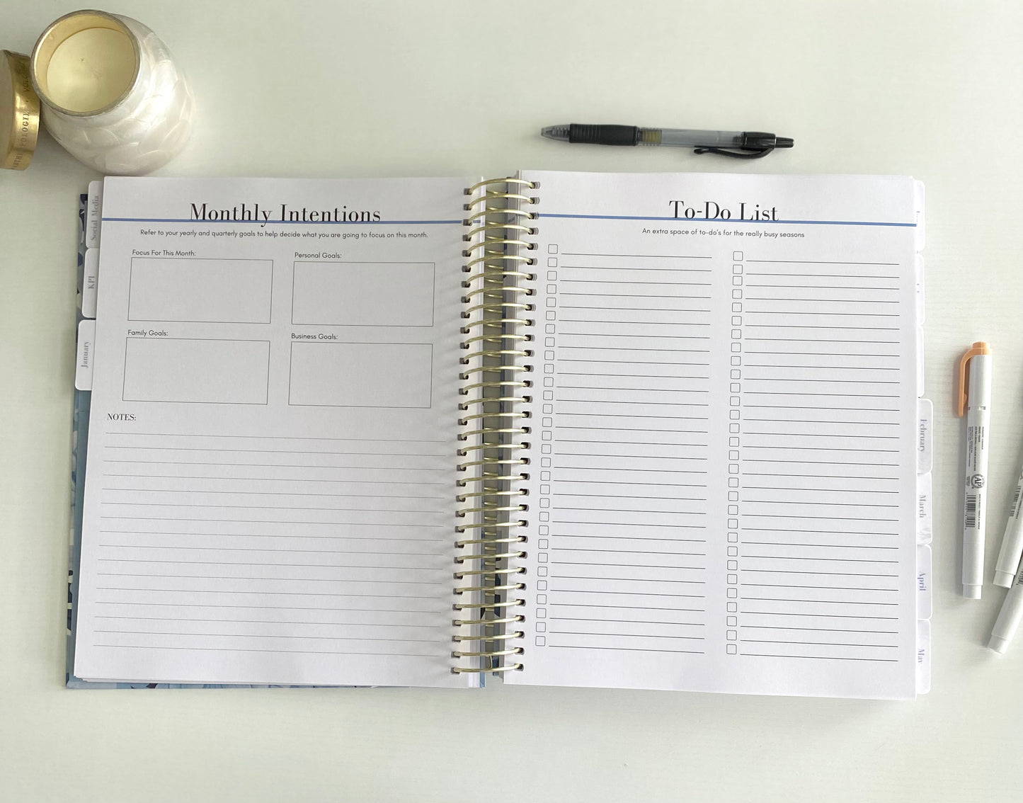 2026 "Grow In Grace" Mompreneur Planner