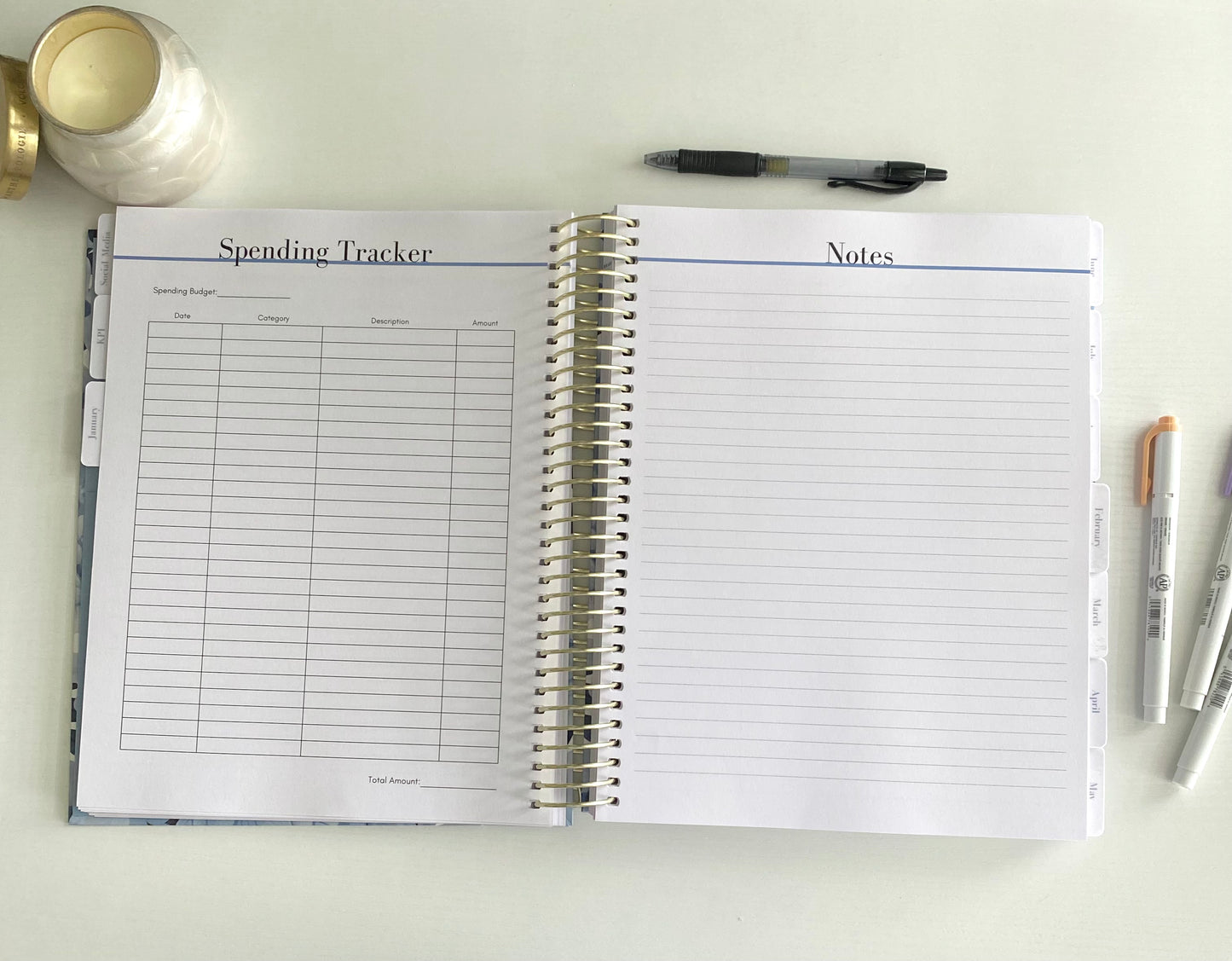 2026 "Grow In Grace" Mompreneur Planner
