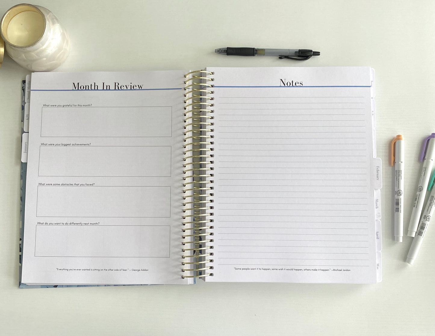 2026 "Grow In Grace" Mompreneur Planner